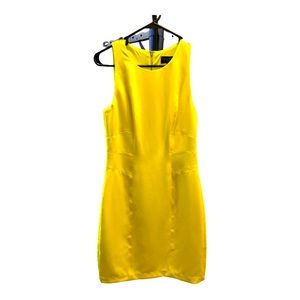 Super Cute Yellow Mini Dress